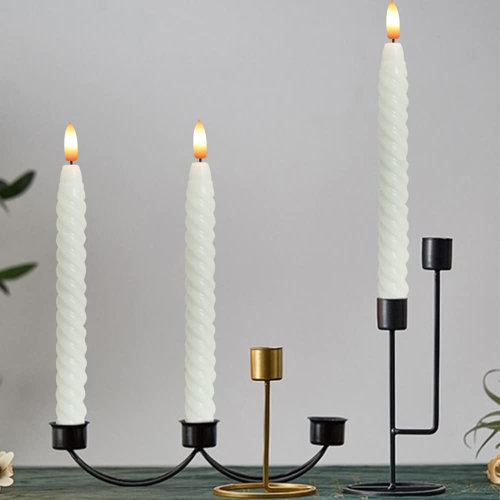 Symple Stuff Unscented Flameless Taper Candle Wayfair